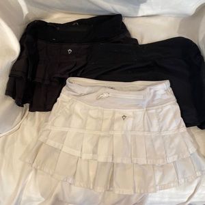 3 Ivivva girls skirts size 10